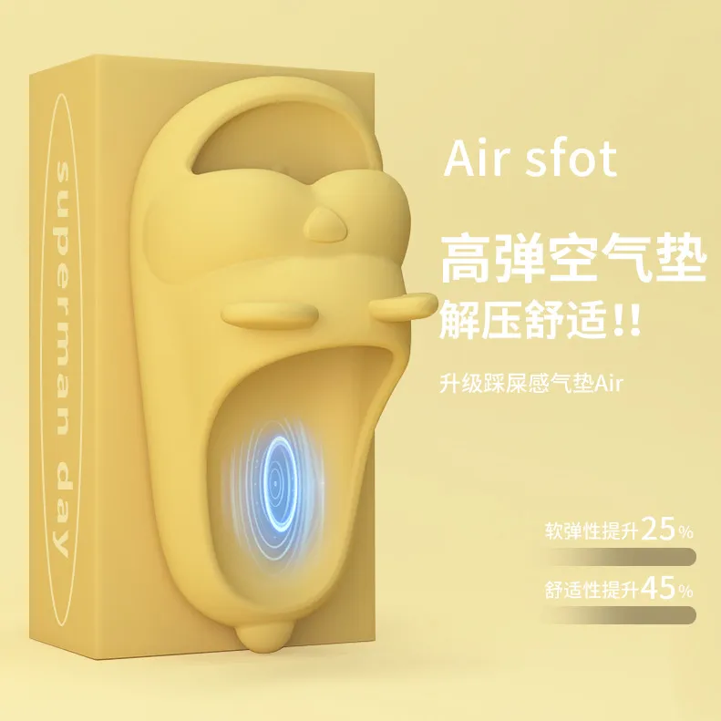 Factory Direct Custom Dog-Shaped Non-Slip Slippers